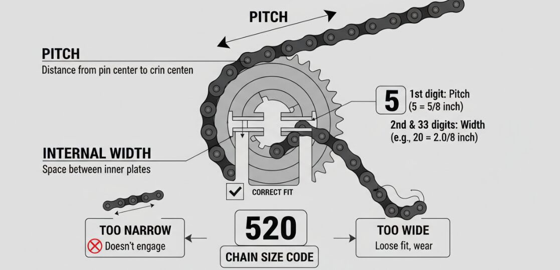 Chain Application Are Motorcycle Chains Universal