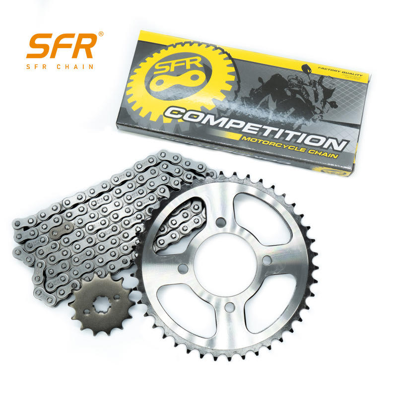 SFR Durable 428 520H Motorcycle Transmissions Kit High Quality Sprocket and Chain Set for Honda CBR125R/150R