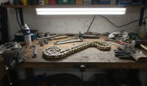 Quelle est la fréquence de lubrification de la chaîne de moto ?