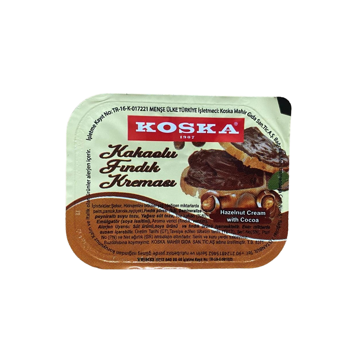 KOSKA 15 G KAKAOLU FINDIK KREMASI * 100