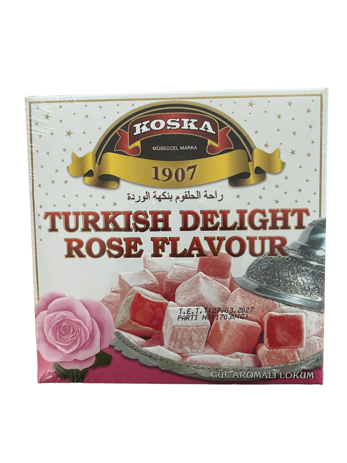 200 gr. Turistik Güllü Lokum
