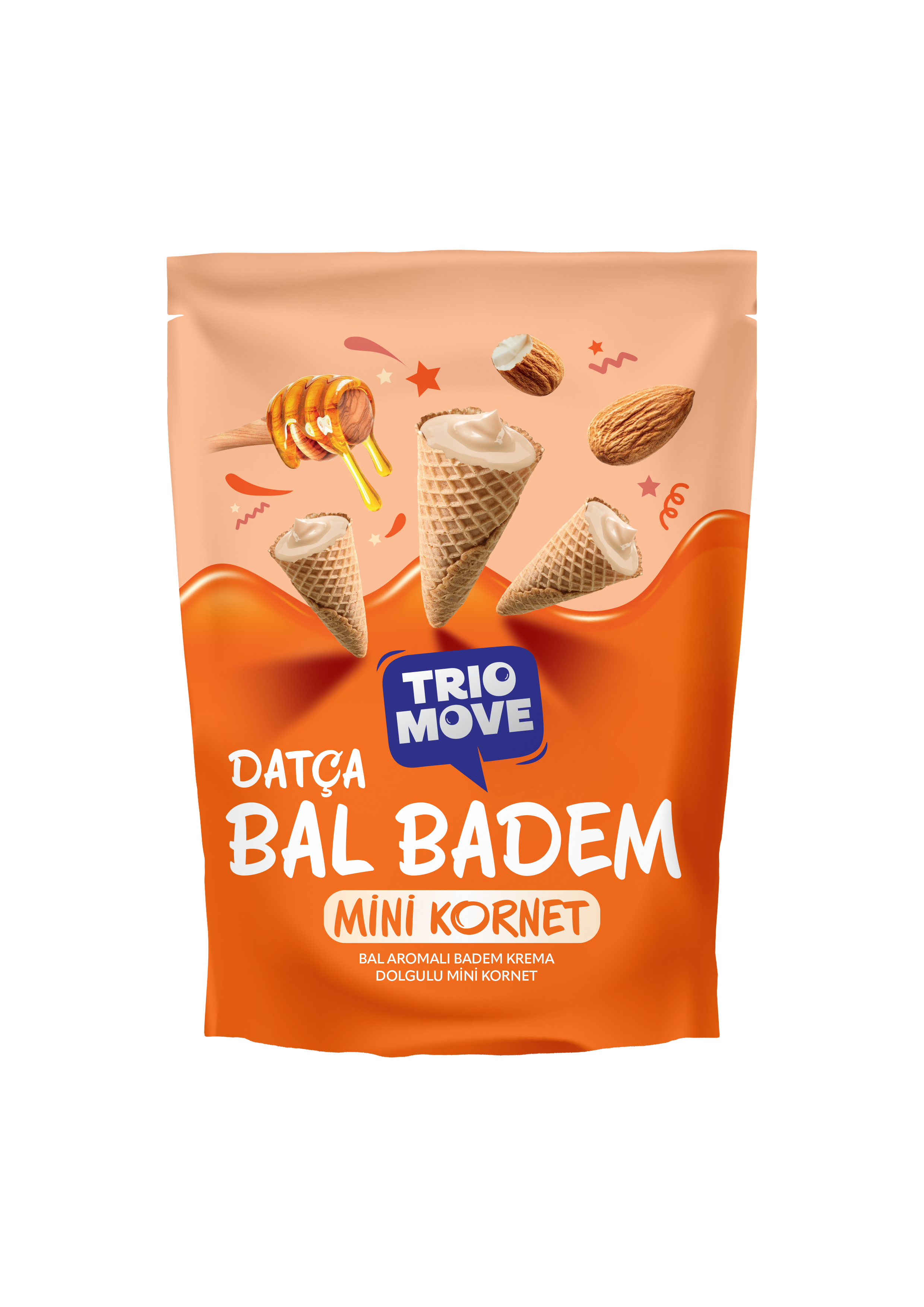 TRIO MOVE DATÇA BAL BADEM MİNİ KORNET 55GR*12