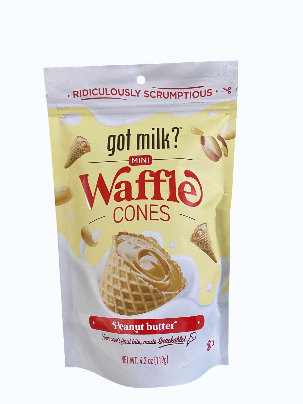 GOT MİLK YER FISTIKLI MİNİ CORNET 119GR*12