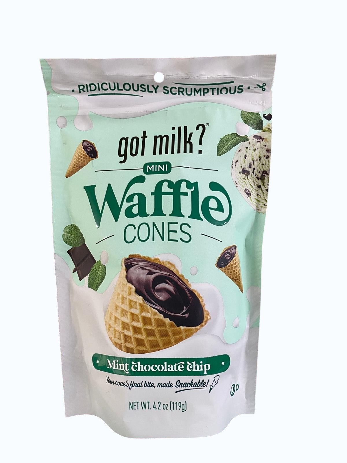 GOT MİLK BİTTER-NANE ÇİKOLATALI MİNİ CORNET 119GR*12