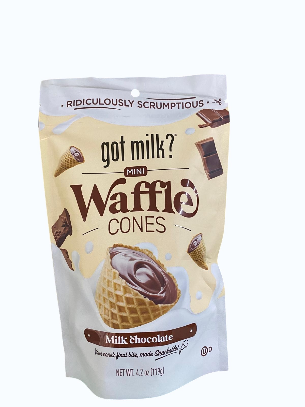 GOT MİLK SÜTLÜ ÇİKOLATALI MİNİ CORNET 119GR*12
