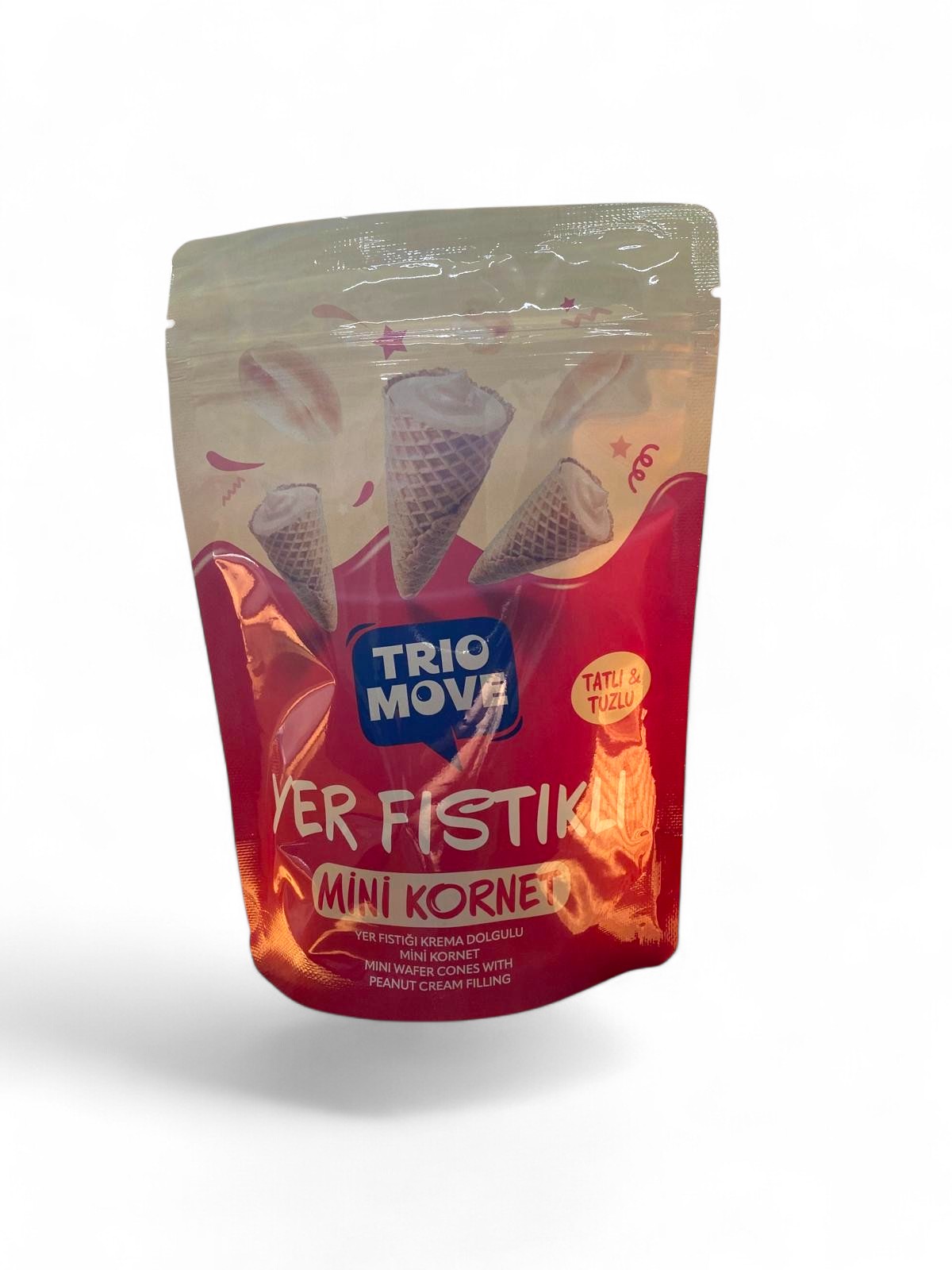 TRIO MOVE YER FISTIKLI MİNİ KORNET 55GR*12