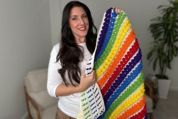 Rainbow Baby Blanket