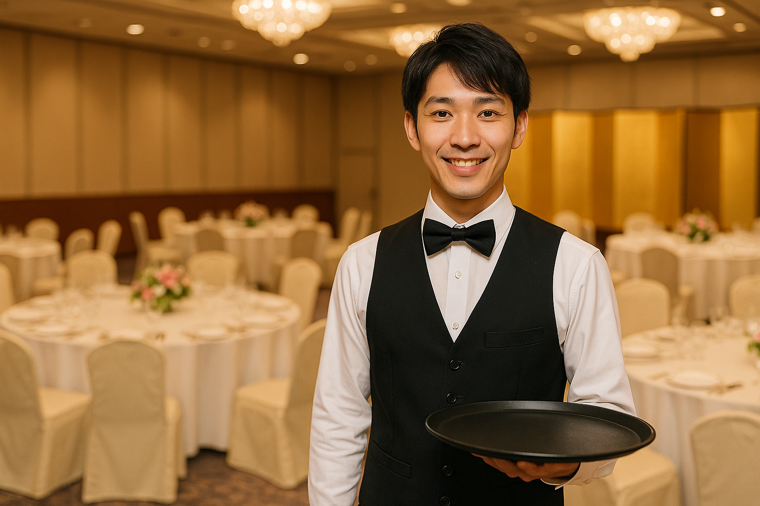 未経験OK◎友達同士の応募もOK♪ホールスタッフ募集！