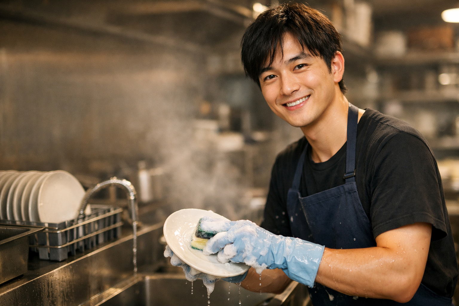 キレイ好きな方歓迎♪もくもく作業◎洗い場スタッフ募集！