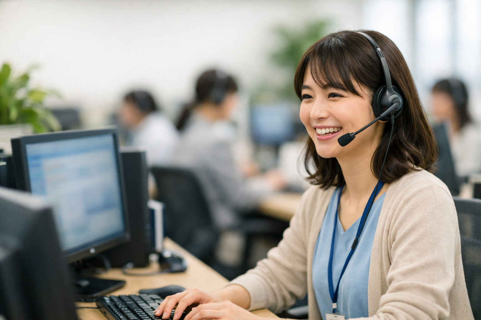 週3日〜OK♪【コールセンター】受電メインの案内スタッフ募集◎未経験OK！