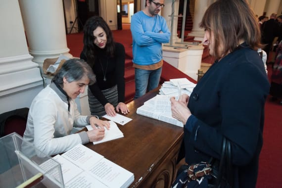 Gostovanje Terese Forcades u Filozofskom teatru 15