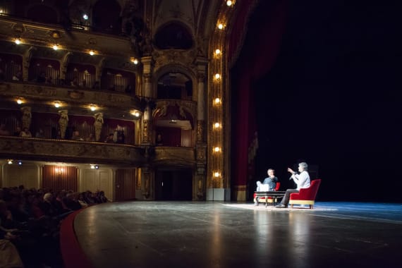 Gostovanje Terese Forcades u Filozofskom teatru 1