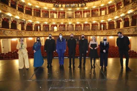 Dugotrajni aplauz publike na svečanoj premijeri opere <em> Orfej i Euridika</em> 11