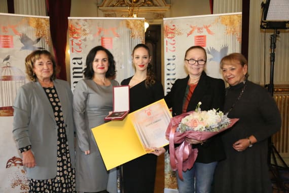 <em>Nagrada Tito Strozzi </em>za sezonu 2021 /22. dodijeljena prvakinji Baleta Ivi Vitić Gameiro 2