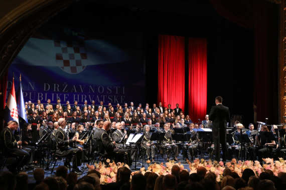 Svečanim koncertom u HNK-u u Zagrebu obilježen Dan državnosti