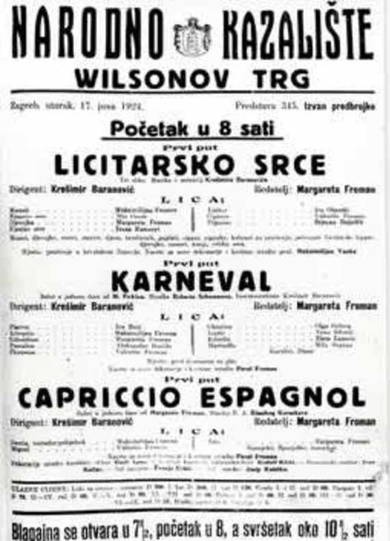 <em>Sto godina baletnih licitara</em> - Umjetničko-znanstveni skup posvećen stotoj obljetnici praizvedbe baleta <em>Licitarsko srce </em> 1