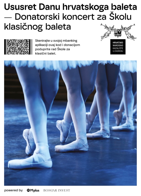 HNK u Zagrebu i Mplus zajedno podržavaju Školu za klasični balet 1