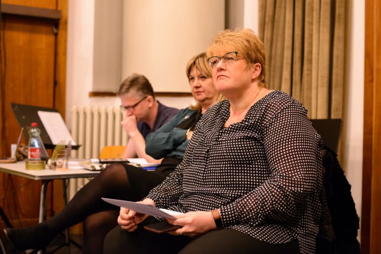 Norveška ministrica kulture na probi <em>Peera Gynta</em>