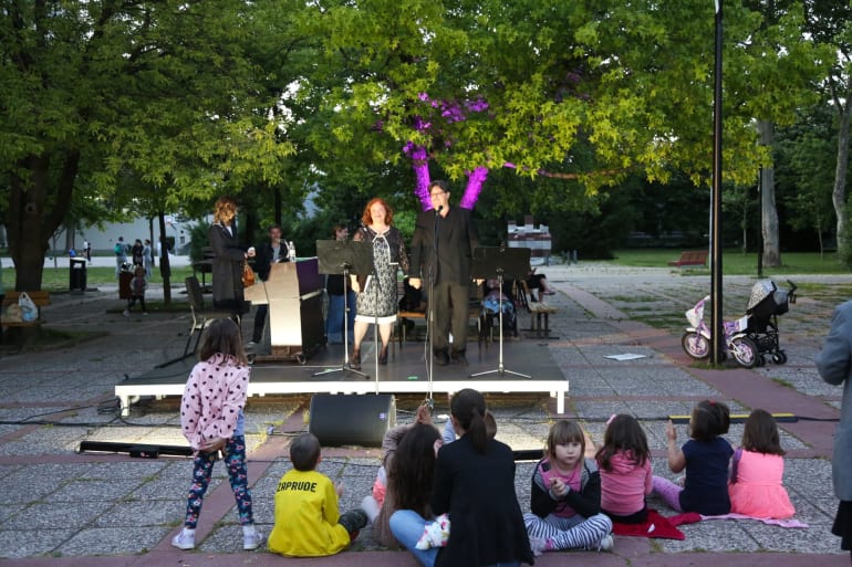 <em>HNK u vašem kvartu</em>  nastupio u Parku Zapruđe