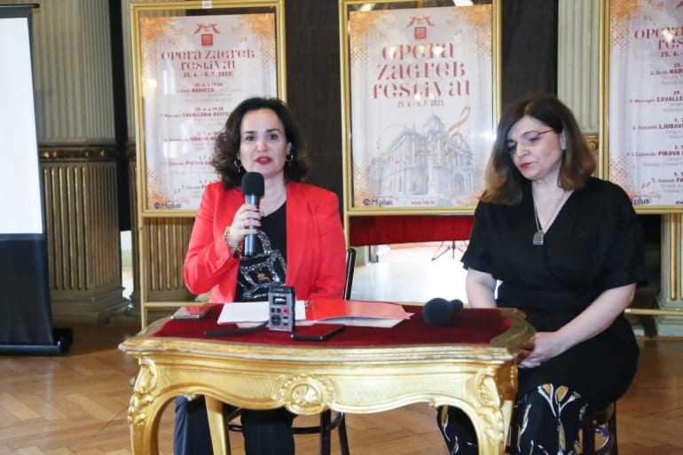 Press conference of the Opera Zagreb Festival