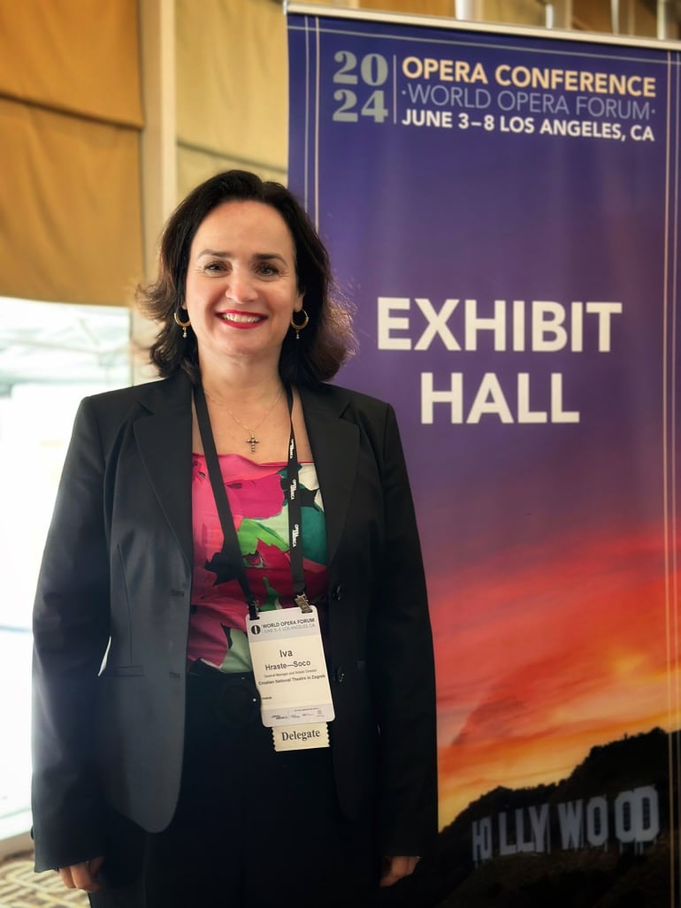 Intendantica Iva Hraste Sočo - delegat Opere Europe na Svjetskom opernom forumu u Los Angelesu