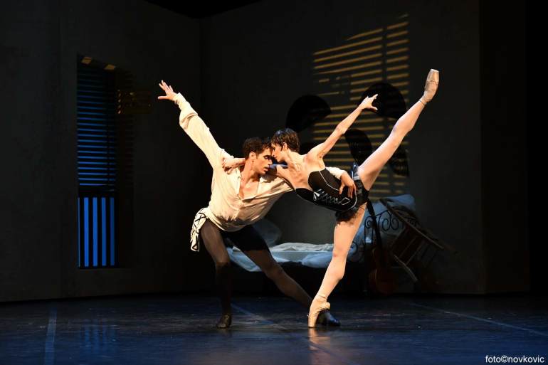 Roland Petit's ballets L’Arlésienne and Carmen staged at the CNT in Zagreb for the first time