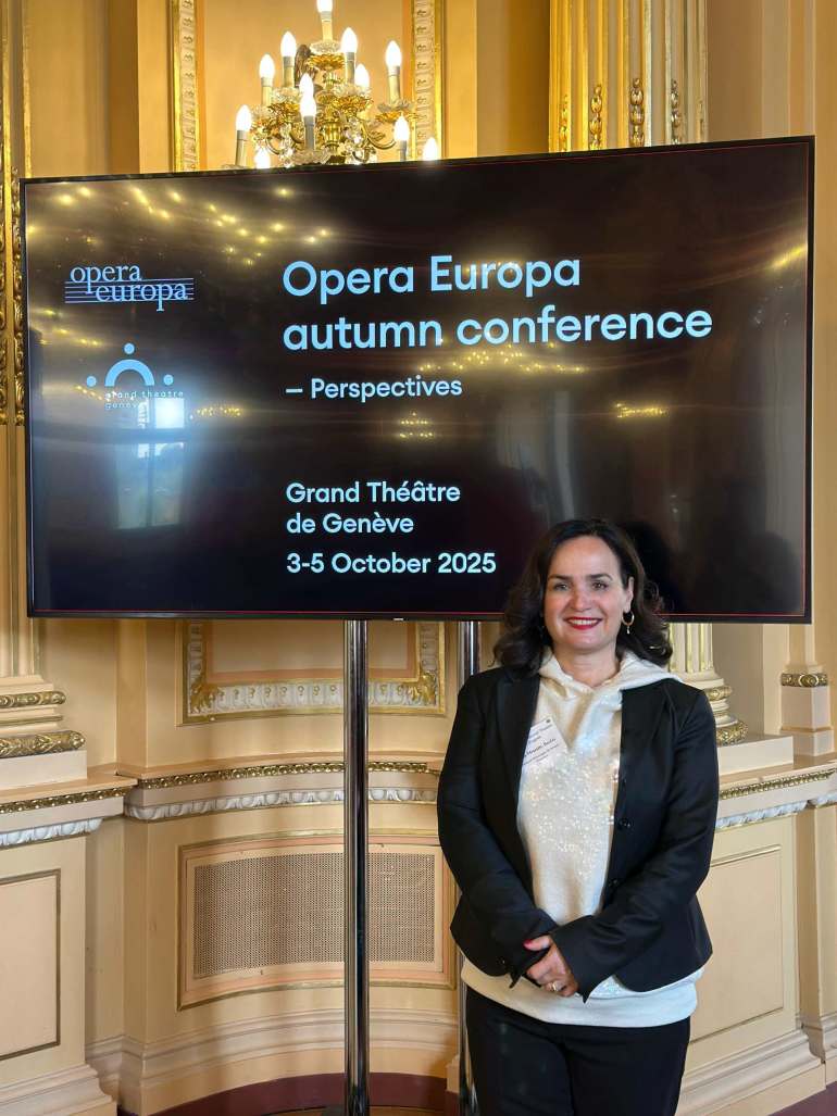 Intendantica HNK u Zagrebu, dr.sc. Hraste-Sočo na godišnjoj konferenciji Opera Europa u Ženevi
