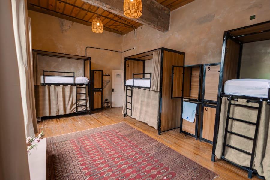 Habitación Sayulita - Dormitorio mixto 8 personas Hostal Centro