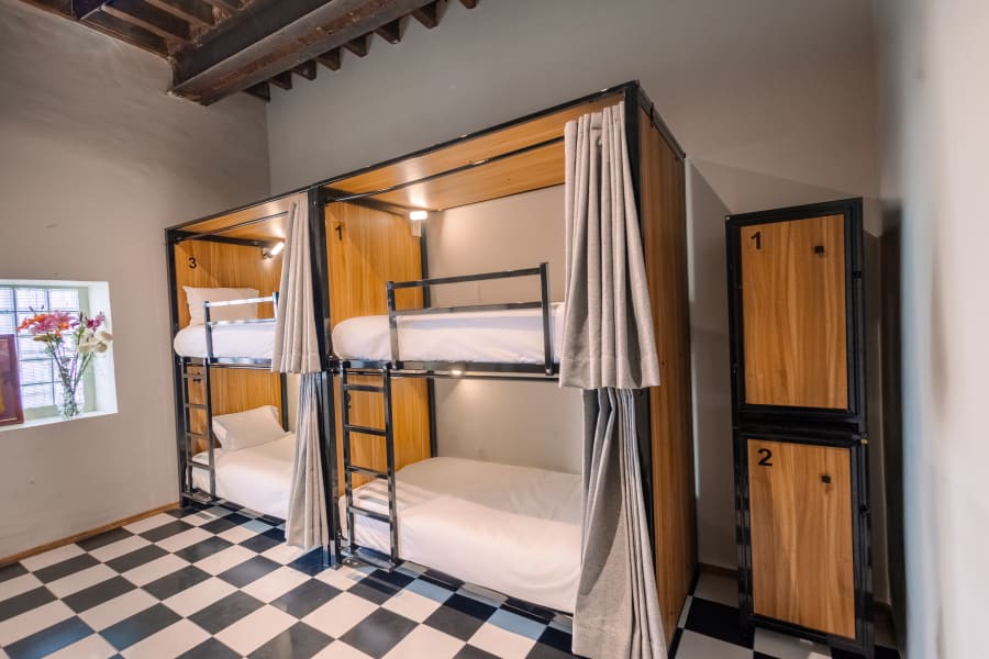 Habitación Chiapas - Dormitorio mixto 6 personas en Centro CDMX