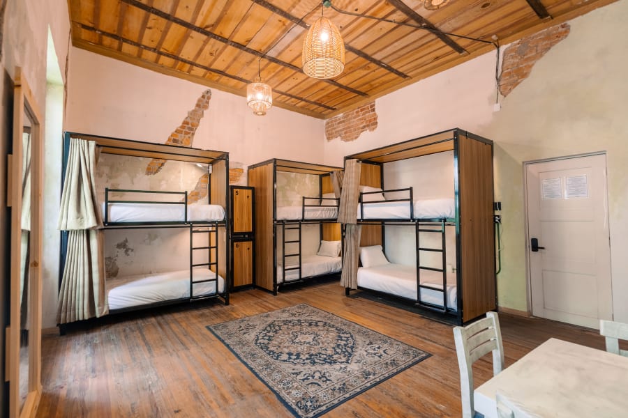Habitación Mérida - Dormitorio mixto 6 personas Hostal CDMX