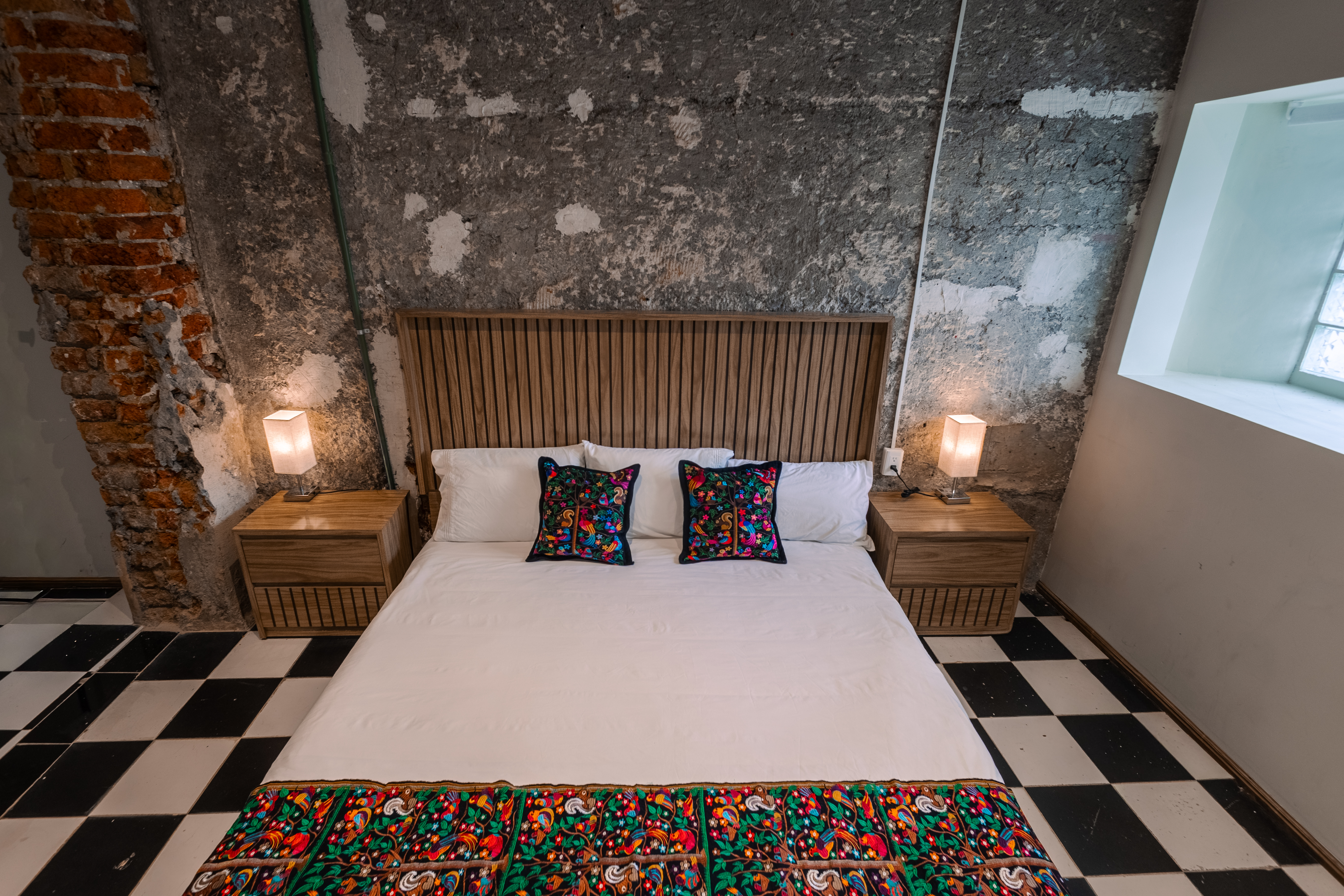 Habitación Bacalar - Privado con baño propio en Nomaddicts Hostal CDMX