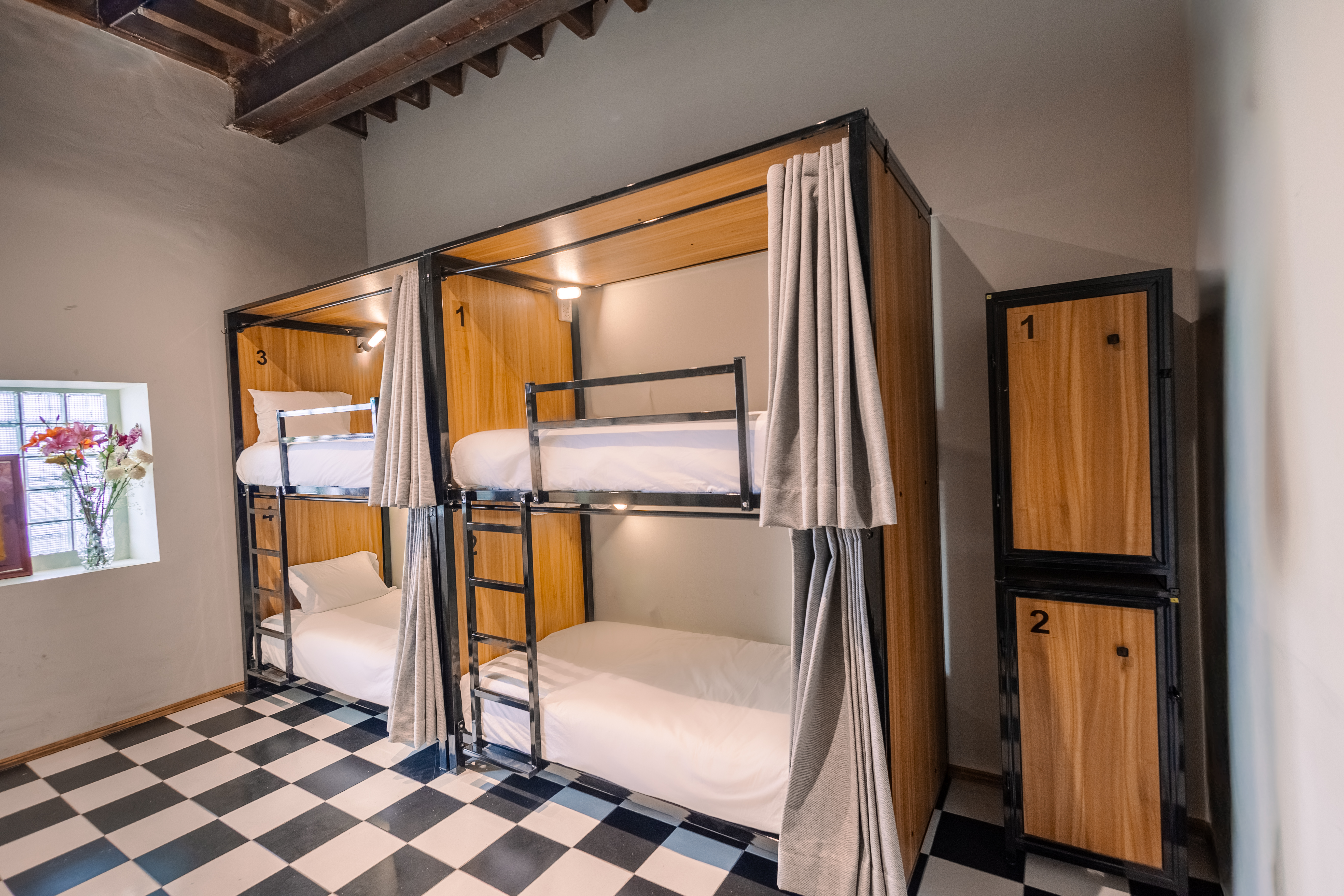 Habitación Chiapas - Dormitorio mixto 6 personas en Centro CDMX