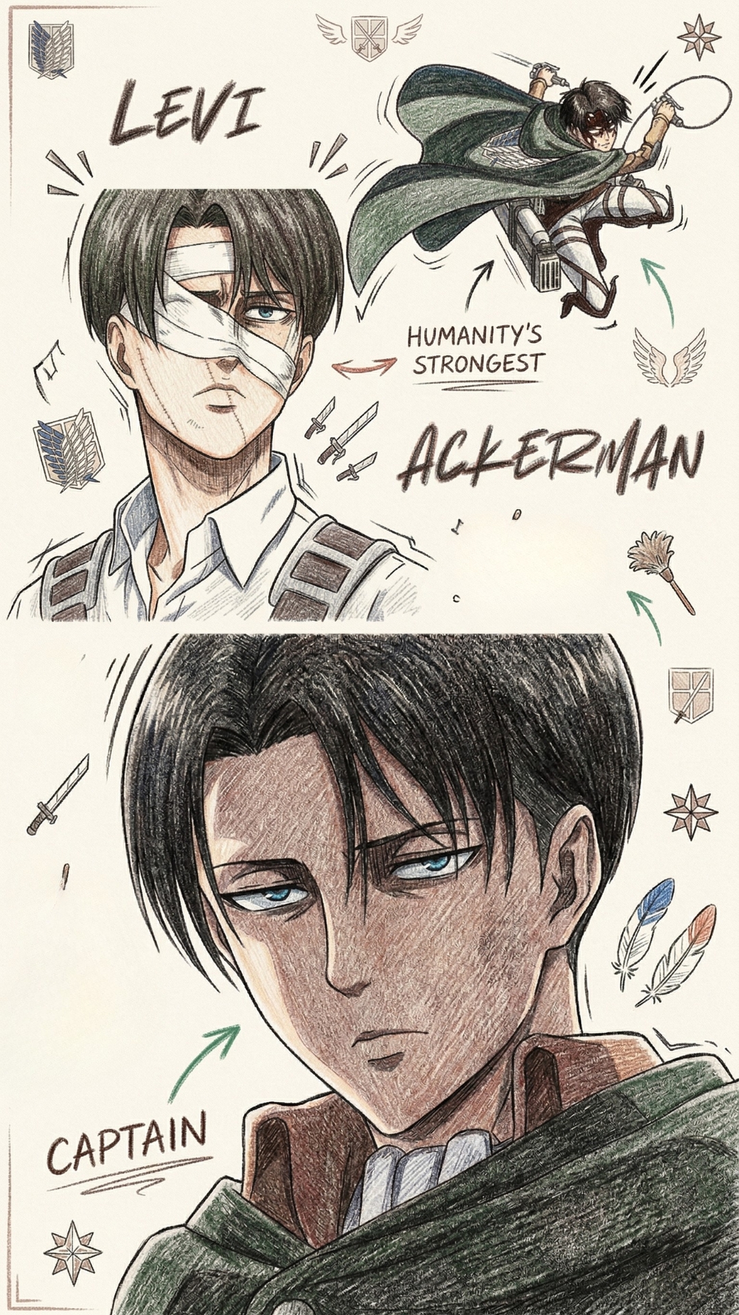 Levi Ackerman 4K Wallpaper - 1