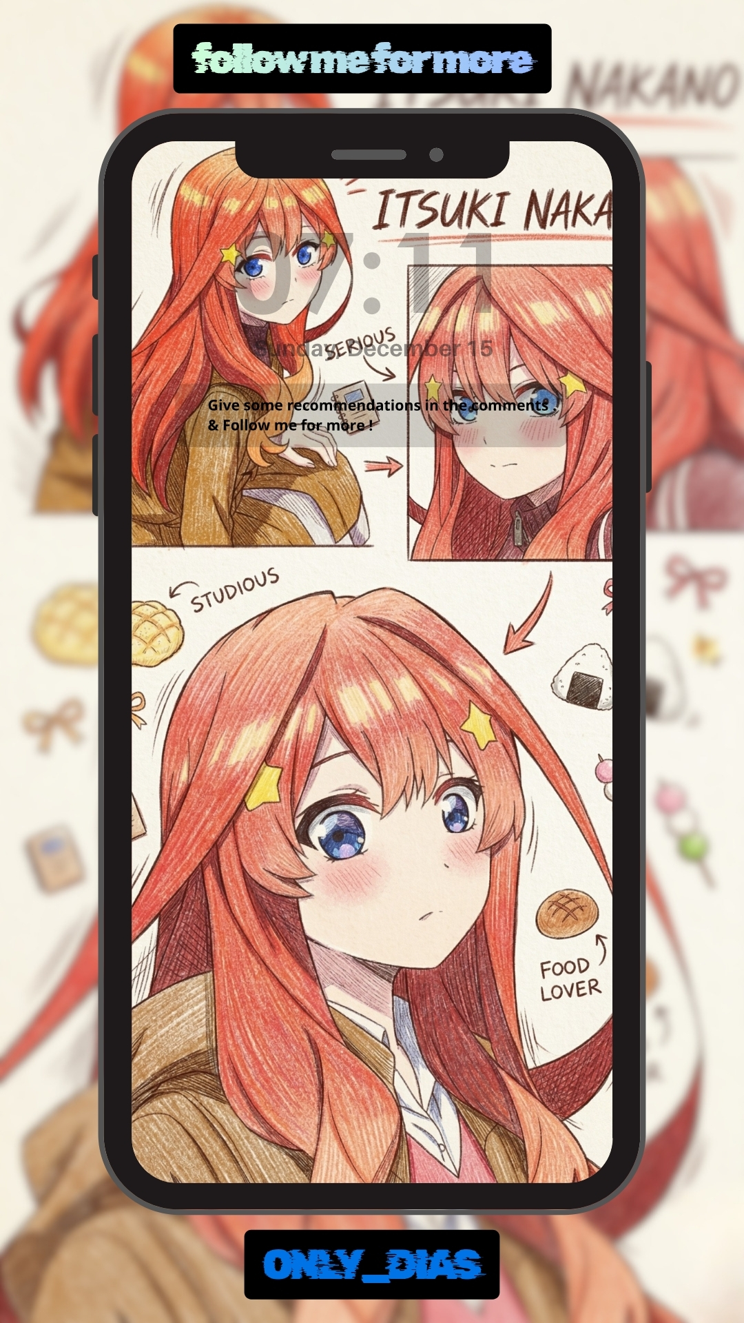 Itsuki Nakano 4K Wallpaper - 4