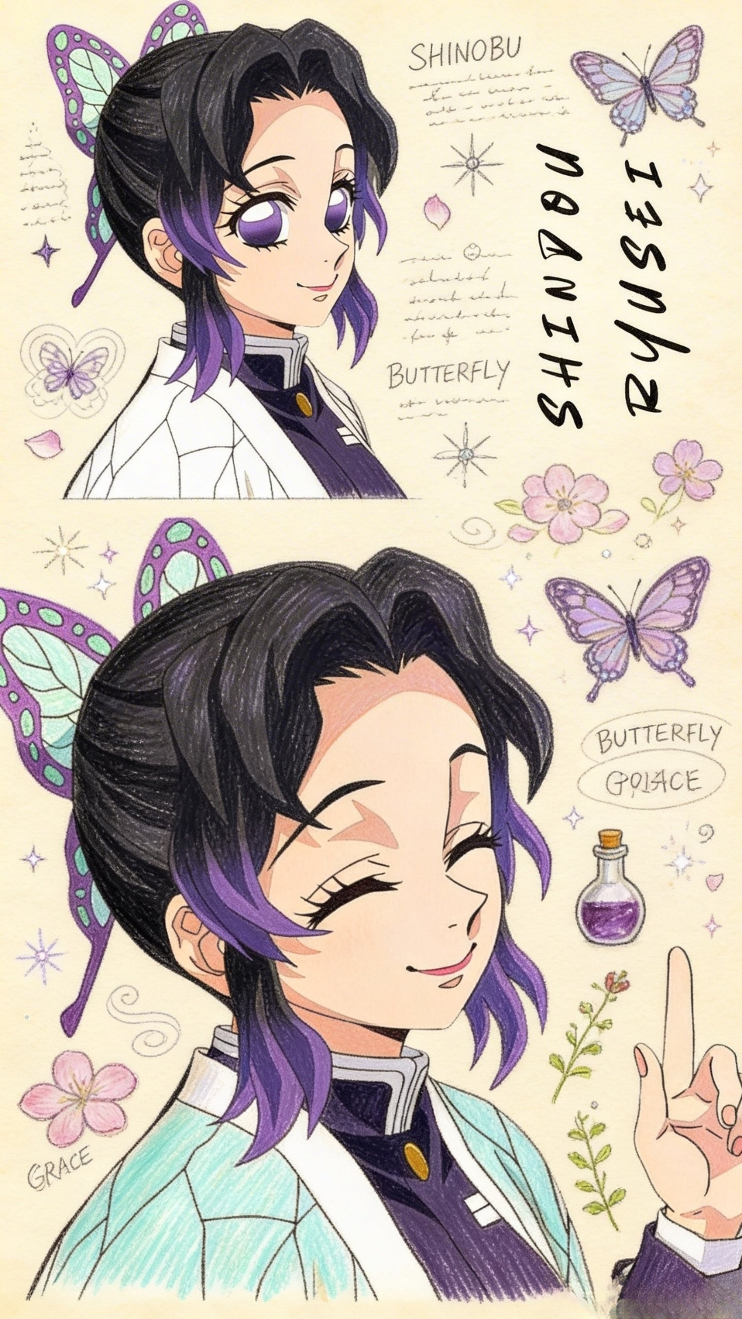 Shinobu Kocho 4K Wallpaper - 5