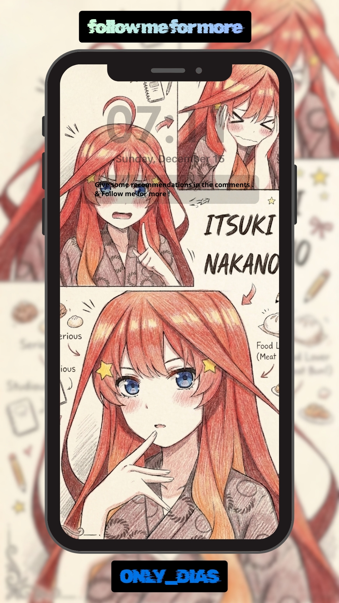 Itsuki Nakano 4K Wallpaper - 10