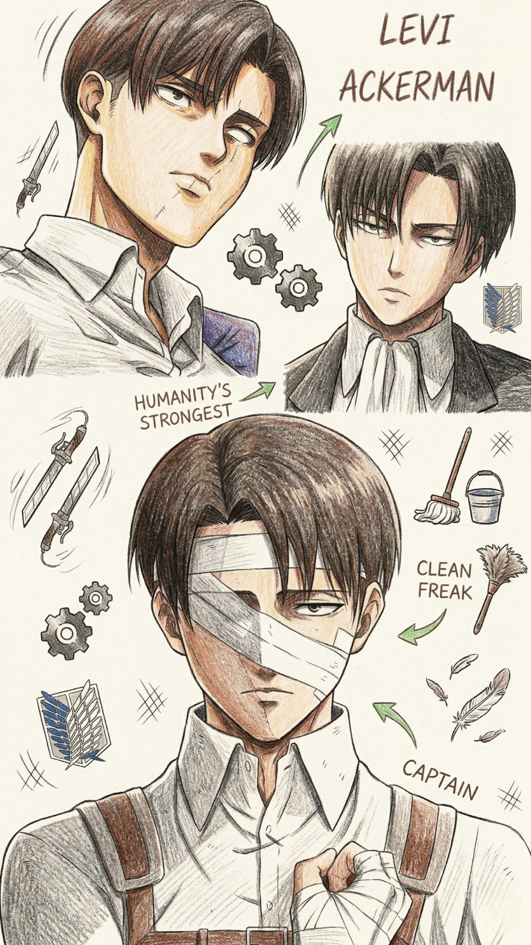 Levi Ackerman 4K Wallpaper - 7