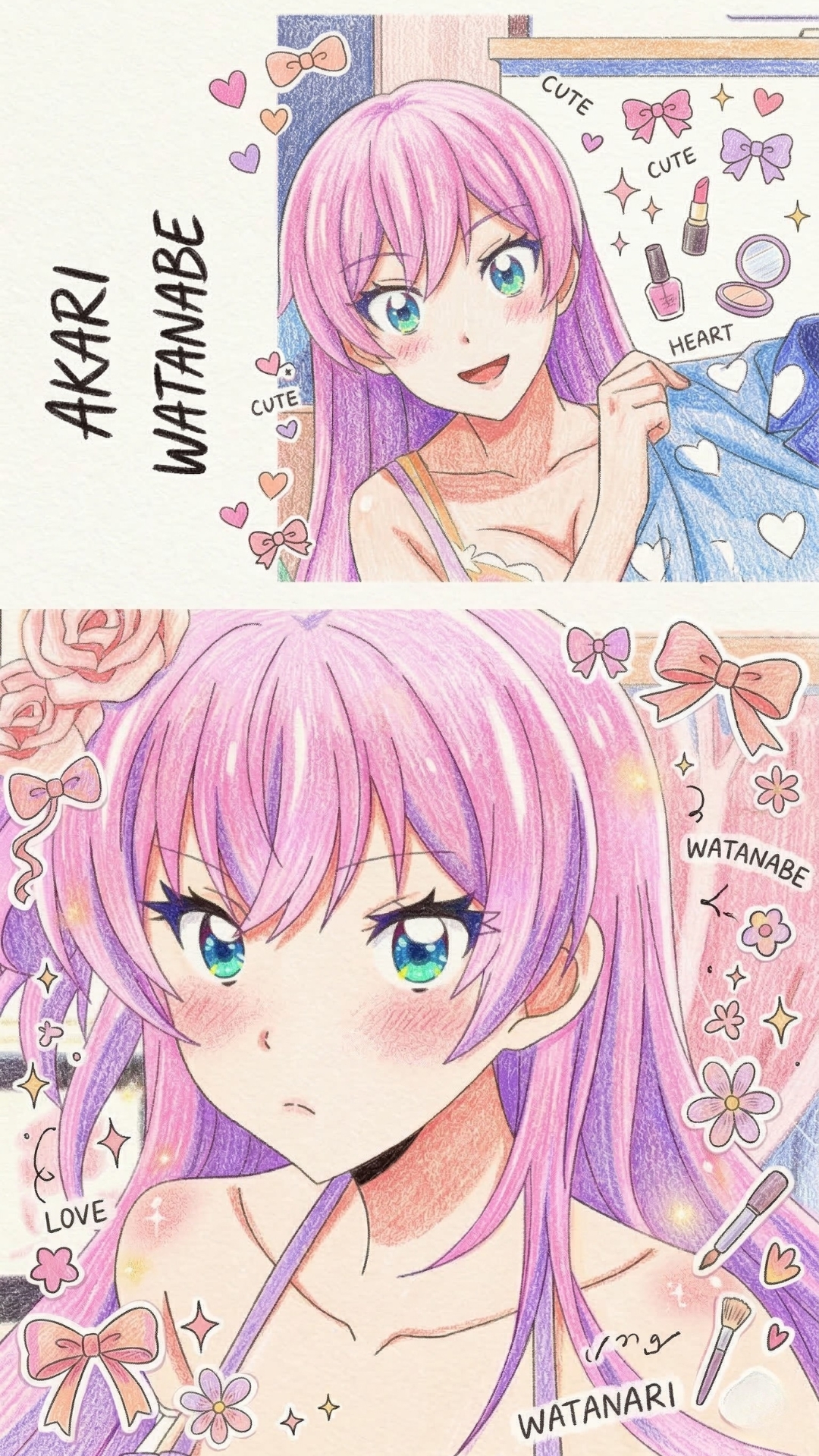 Akari Watanabe 4K Wallpaper - 6