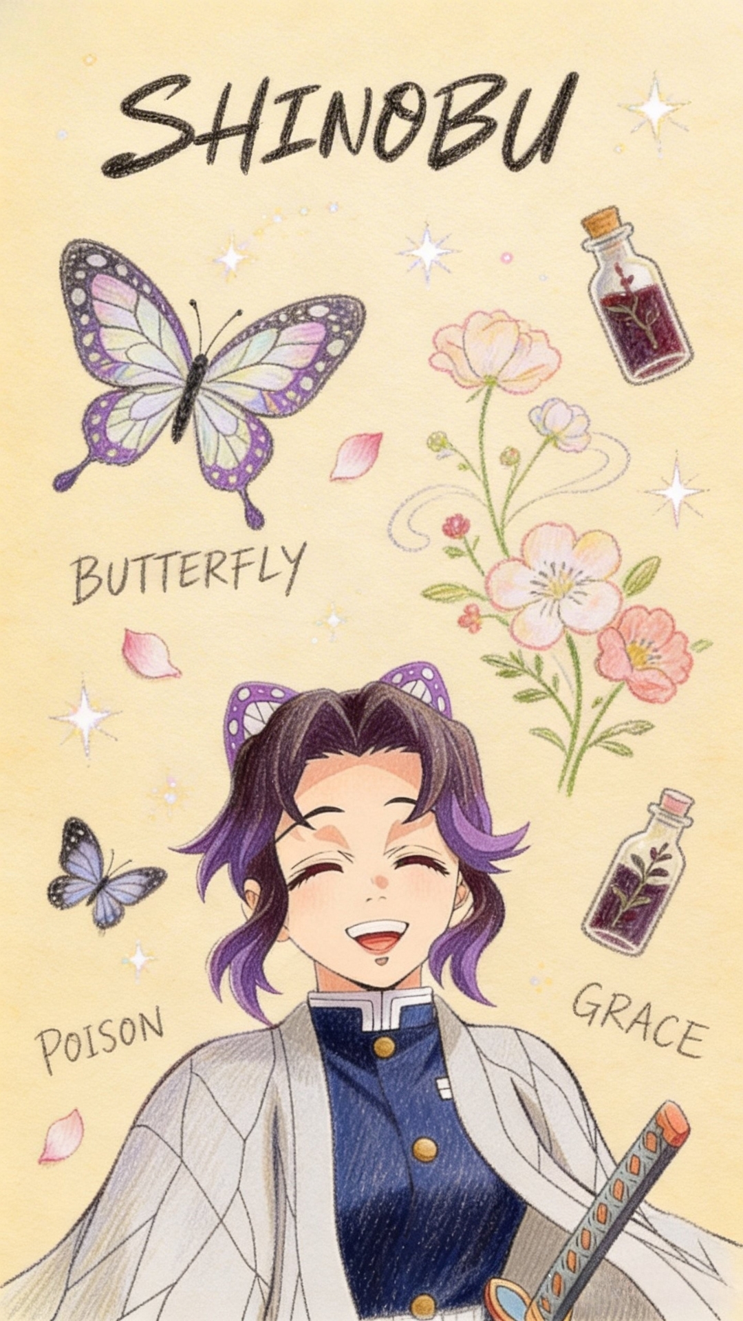 Shinobu Kocho 4K Wallpaper - 6