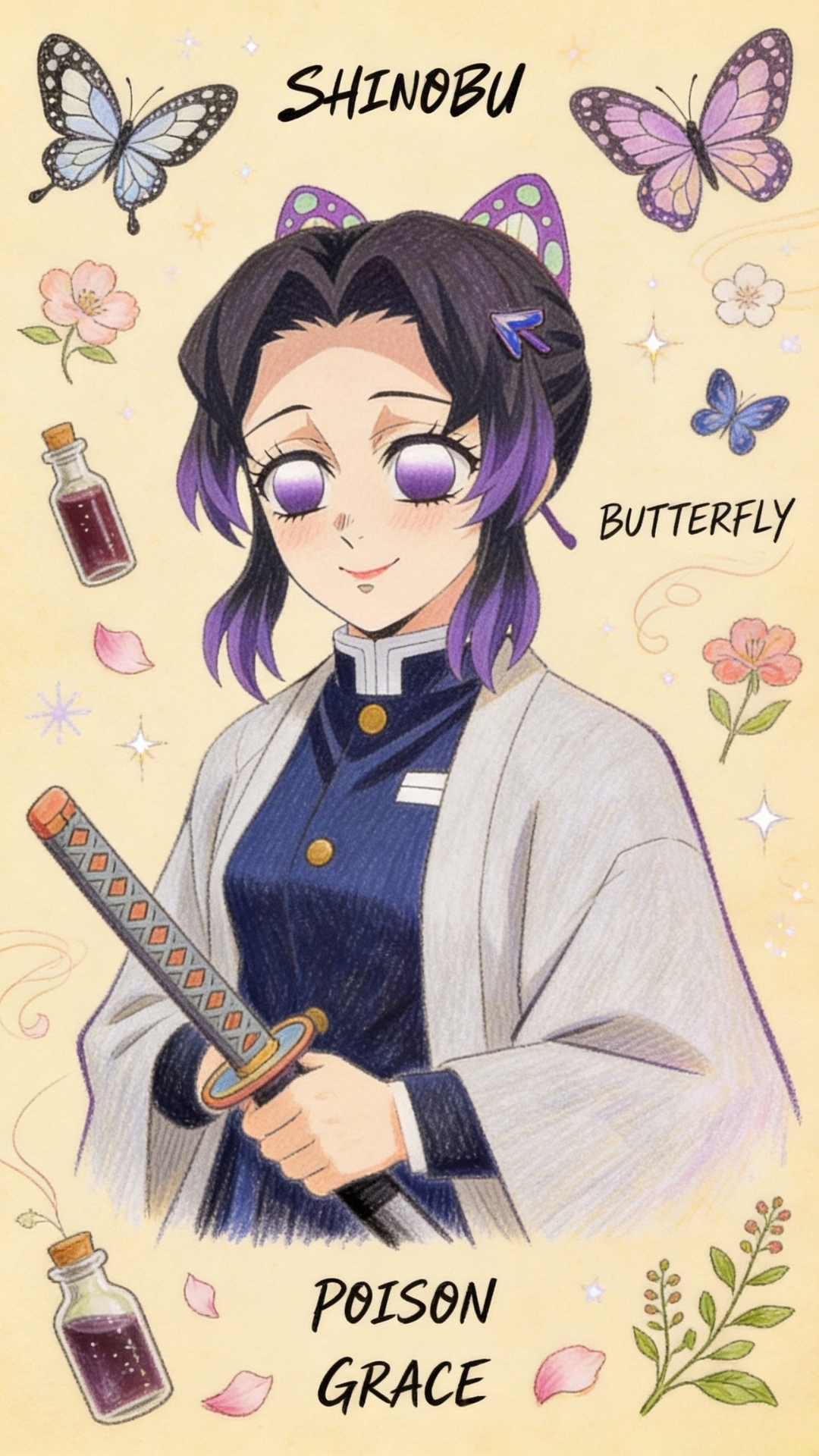 Shinobu Kocho 4K Wallpaper - 7