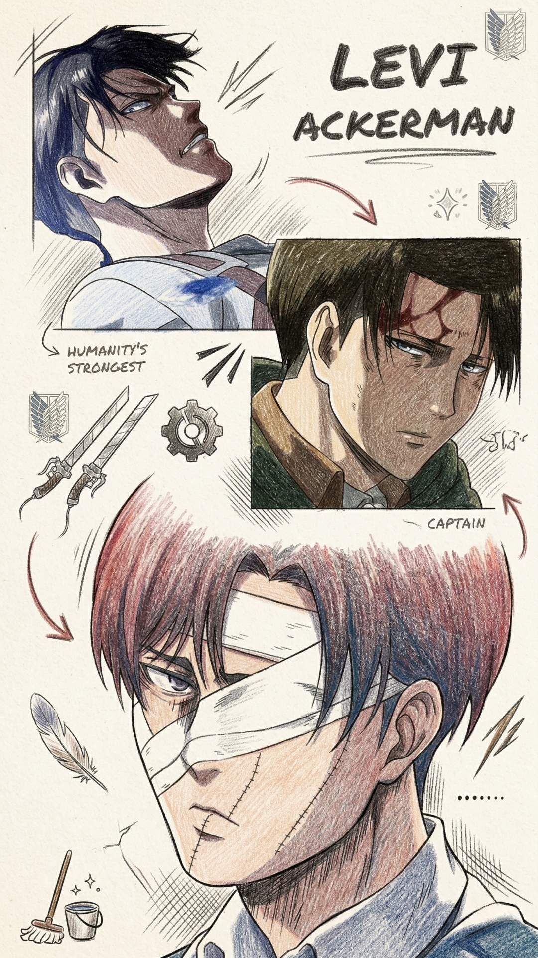 Levi Ackerman 4K Wallpaper - 9