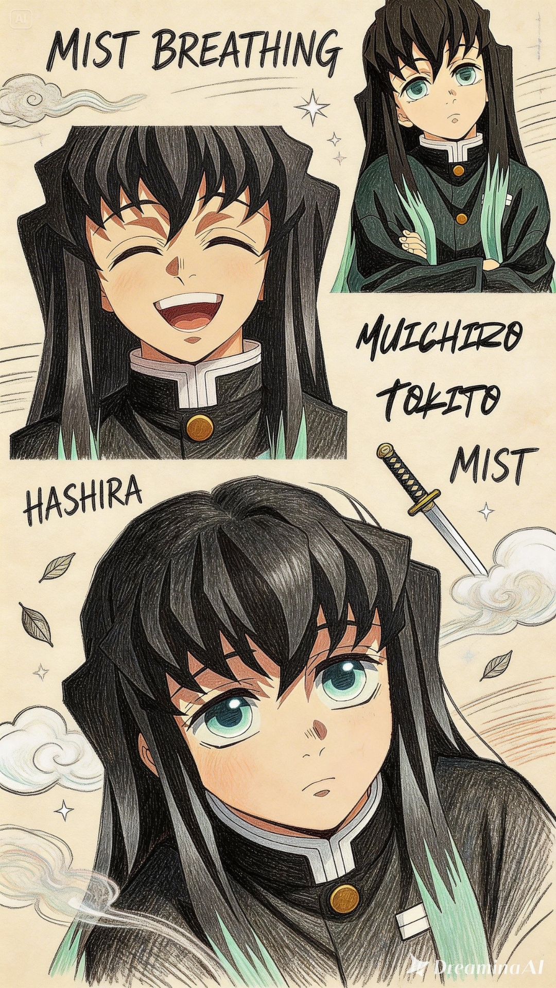 Muichiro Tokito 4K Wallpaper - 9