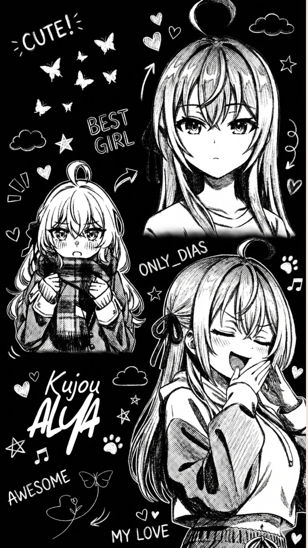 Alya Kujou 4K Wallpaper - 8 | Only_dias Ocean