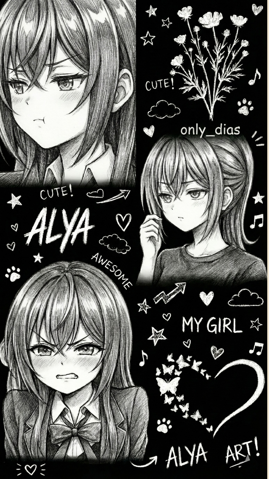 Alya Kujou 4K Wallpaper - 9 | Only_dias Ocean