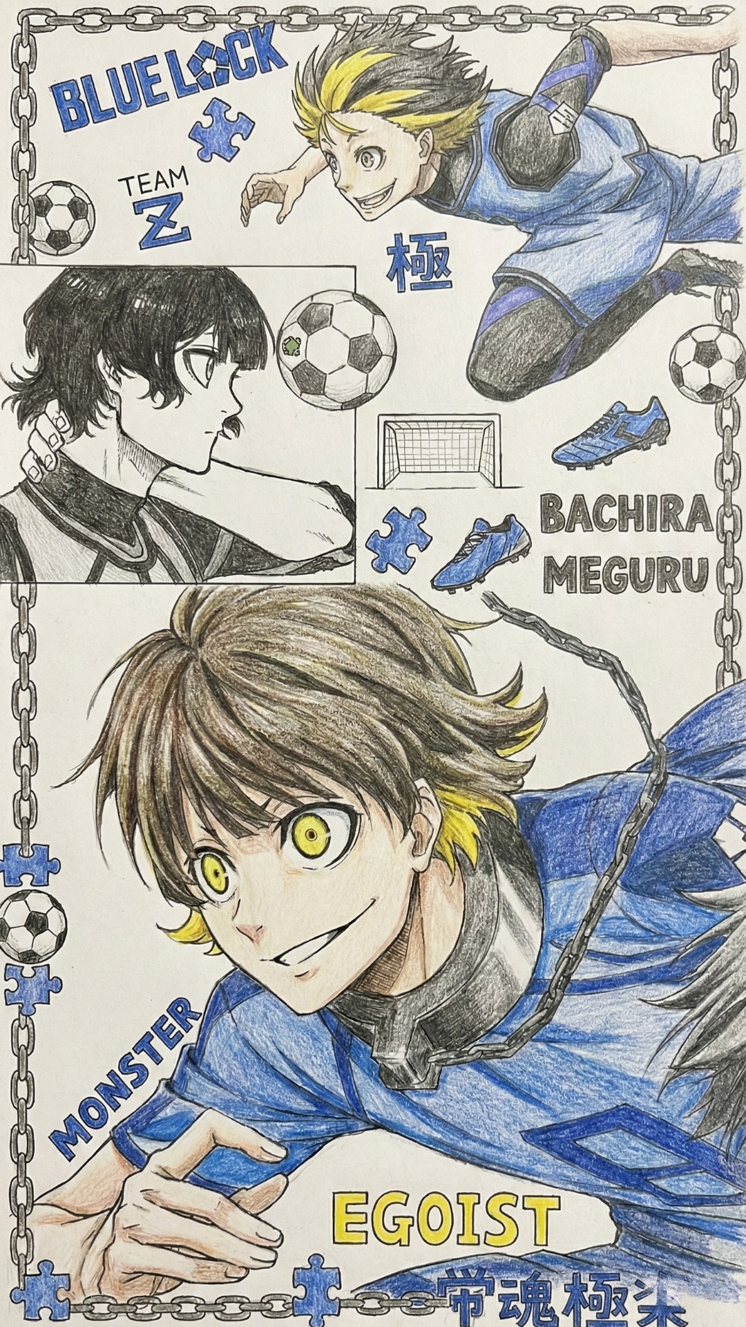 Bachira Meguru 4K Wallpaper - 2 | Only_dias Ocean