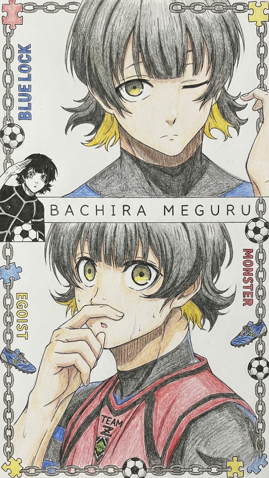 Bachira Meguru 4K Wallpaper - 3 | Only_dias Ocean