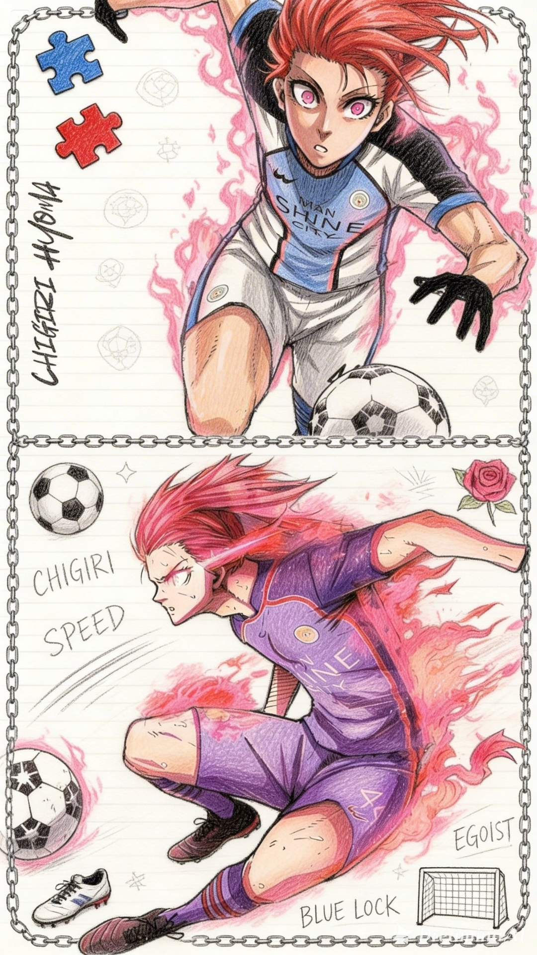 Chigiri Hyoma 4K Wallpaper - 2 | Only_dias Ocean