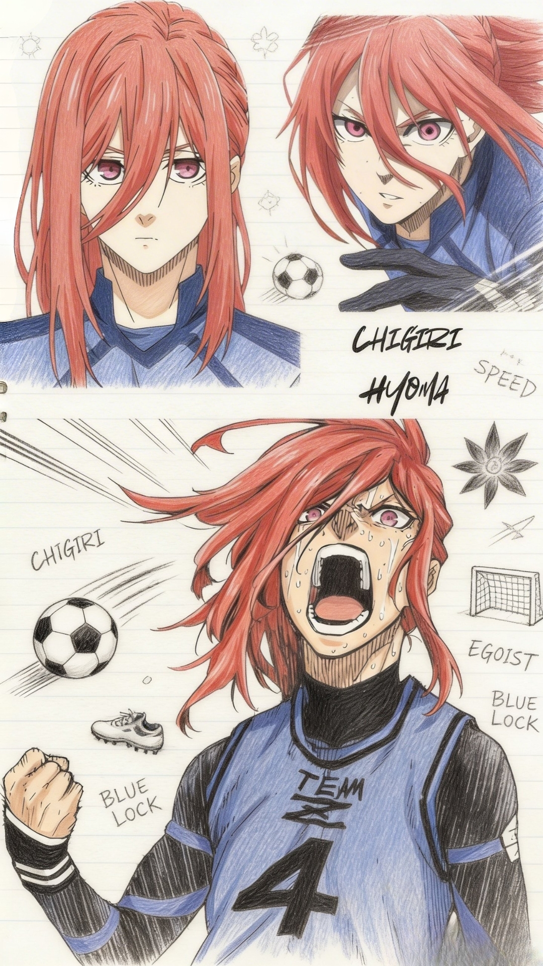 Chigiri Hyoma 4K Wallpaper - 4 | Only_dias Ocean