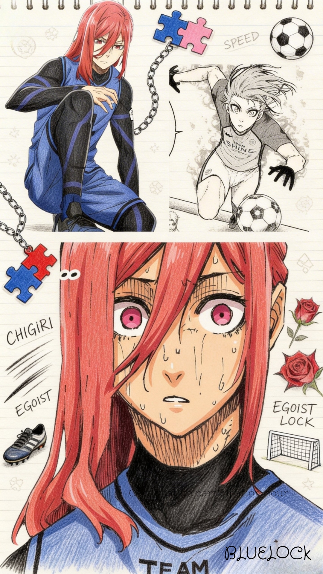 Chigiri Hyoma 4K Wallpaper - 5 | Only_dias Ocean