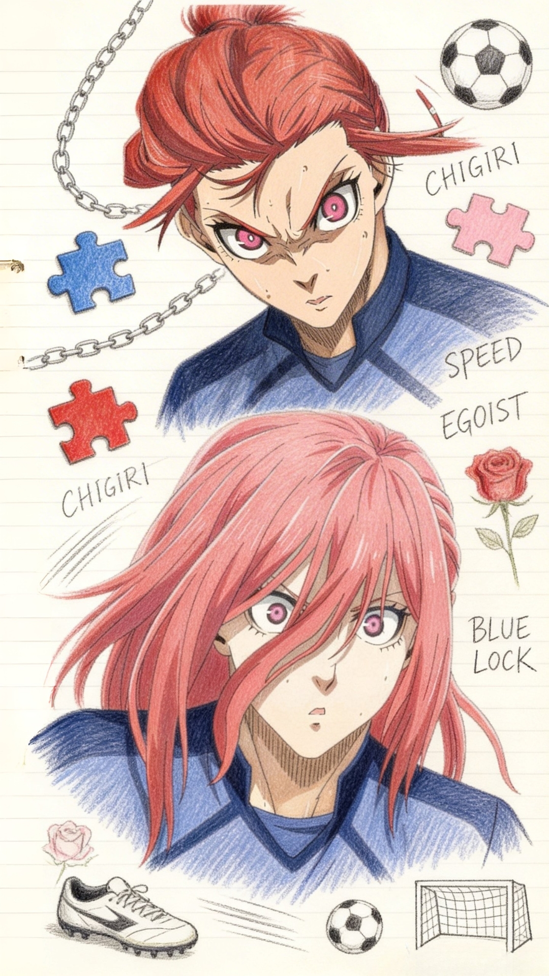 Chigiri Hyoma 4K Wallpaper - 7 | Only_dias Ocean